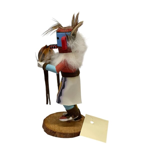 VTG Native American Indian Kachina Doll Navajo Signed By Artists W/original Tag - Picture 2 of 10